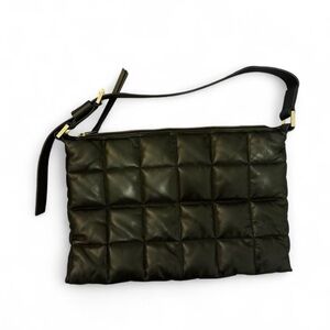 NEW WITHOUT TAGS All Saints Quilted Leather Shoulder Bag